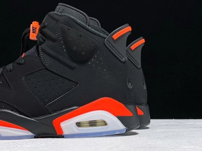 6 384664-060 Retro Jordan OG Air Infrared Black 0726